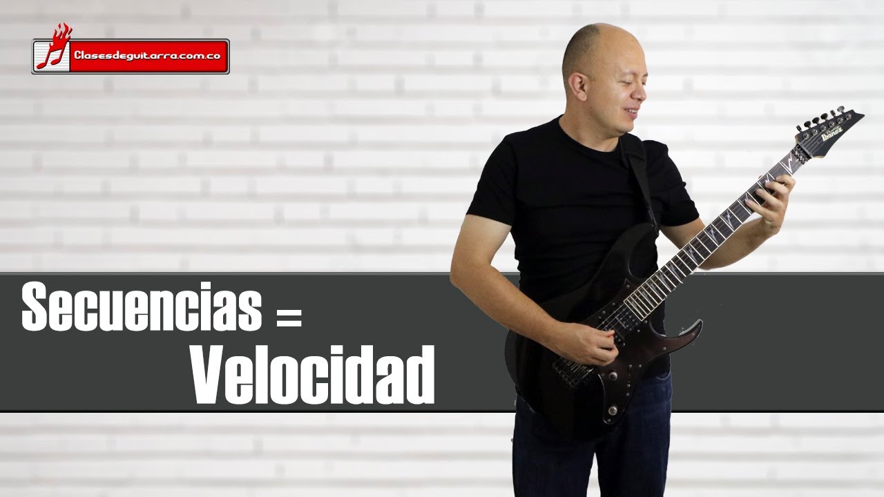 Aumenta tu velocidad en la guitarra usando secuencias musicales