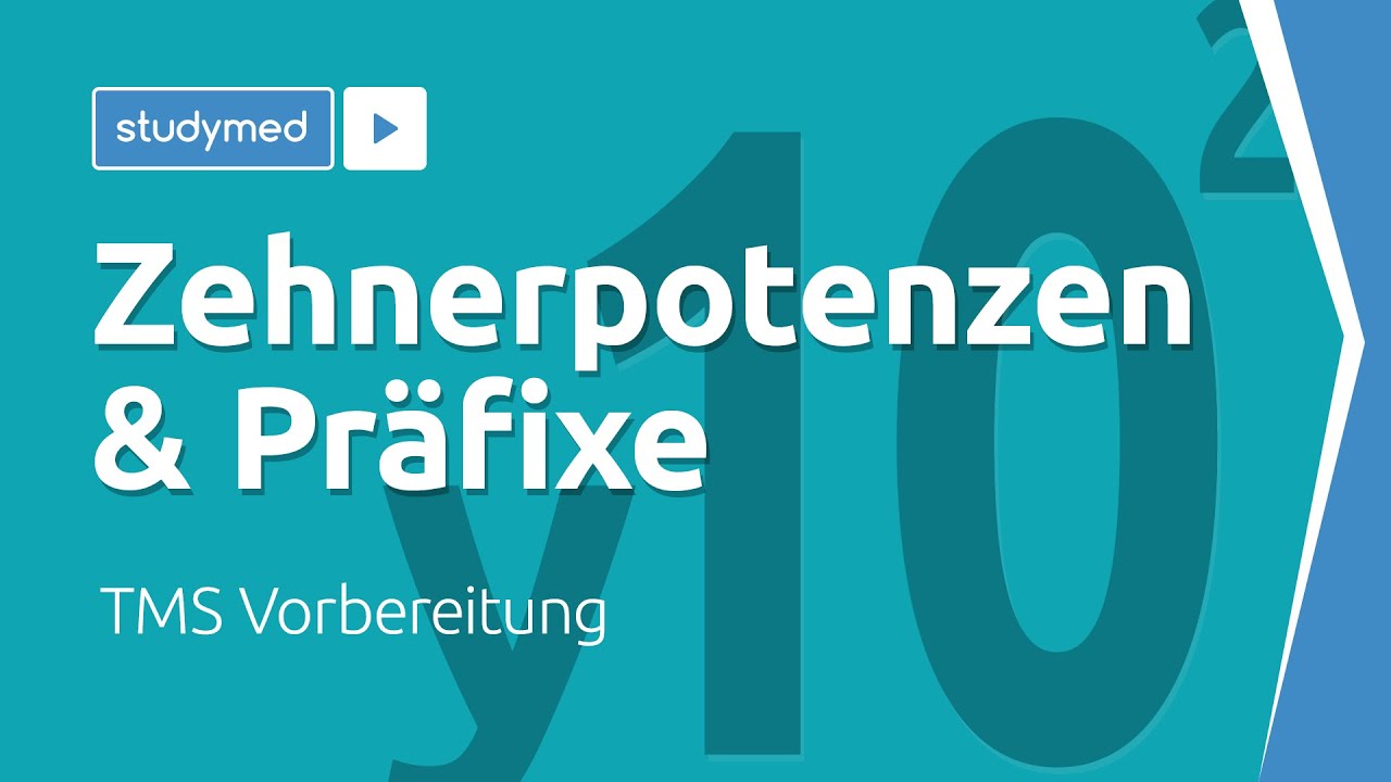 Die Zehnerpotenzen und Präfixe - TMS Vorbereitung