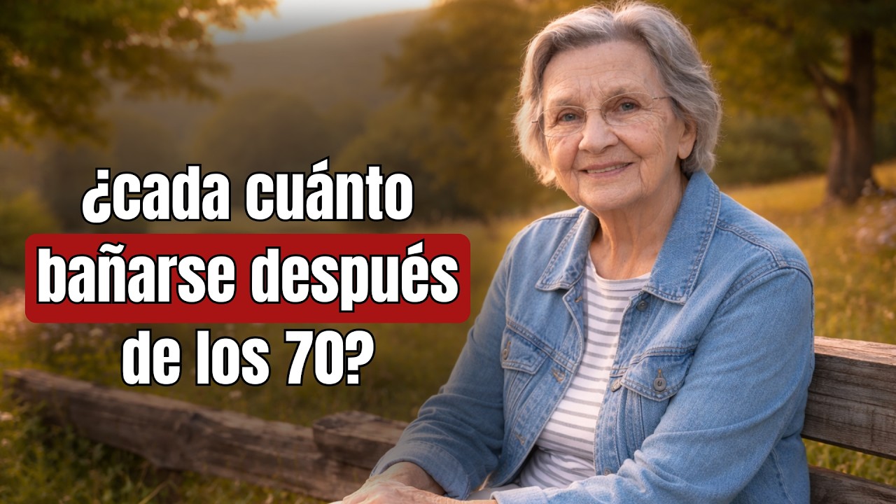 Tengo 83 a&ntilde;os. &iquest;Con qu&eacute; frecuencia deben ba&ntilde;arse las personas mayores despu&eacute;s de los 70?