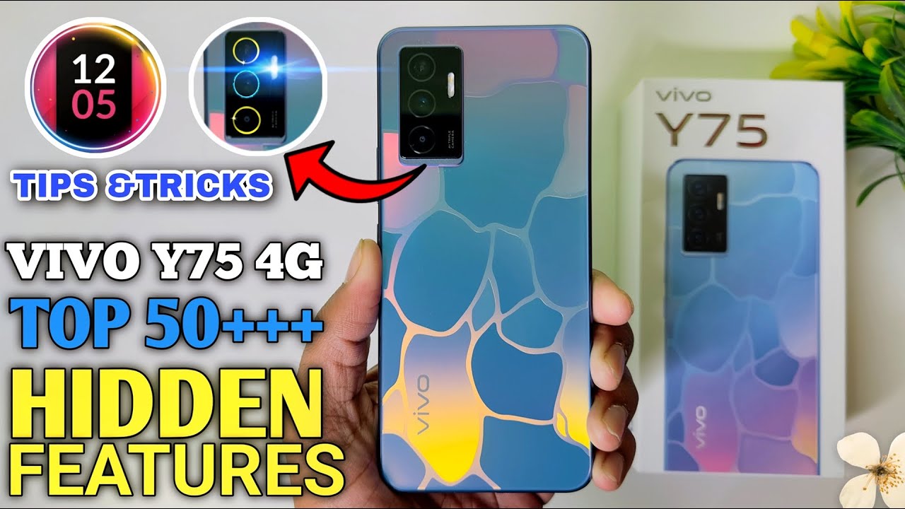 Vivo Y75 4G Top 50++ Hidden Features | Vivo Y75 4G Tips & Tricks | Vivo Y75 Camera settings 📸 Vivo