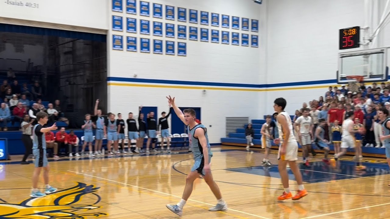 Top 10 Showdown!! #5 Dubuque Senior 69, #7 Dubuque Wahlert 67. IA HS MBB. Tevin Schultz went for 32!