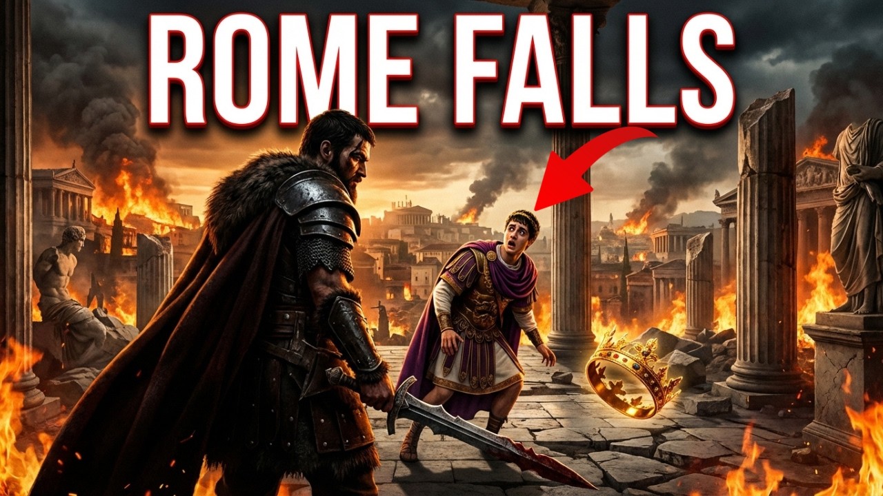 The Fall of Western Rome in 476 AD | How the Roman Empire Finally Collapsed
