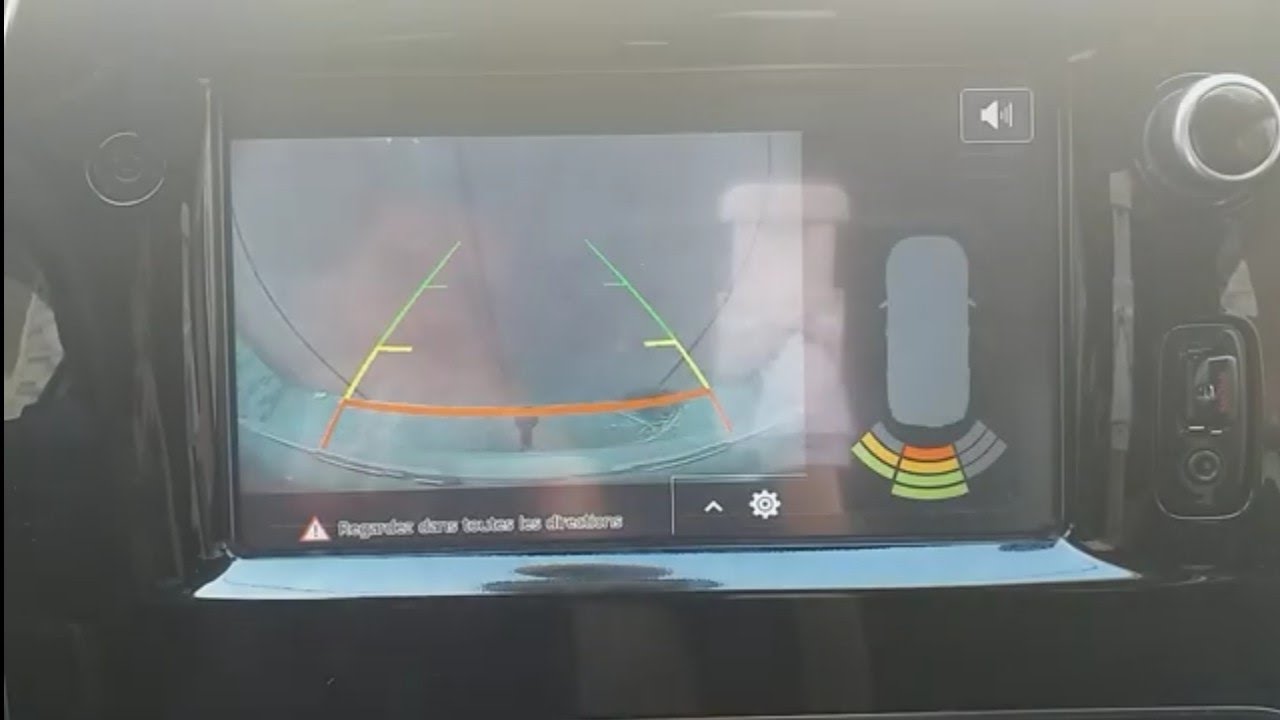 10 Masquer l'affichage du gabarit du radar de recul dans le medianav evo de la CLIO 4