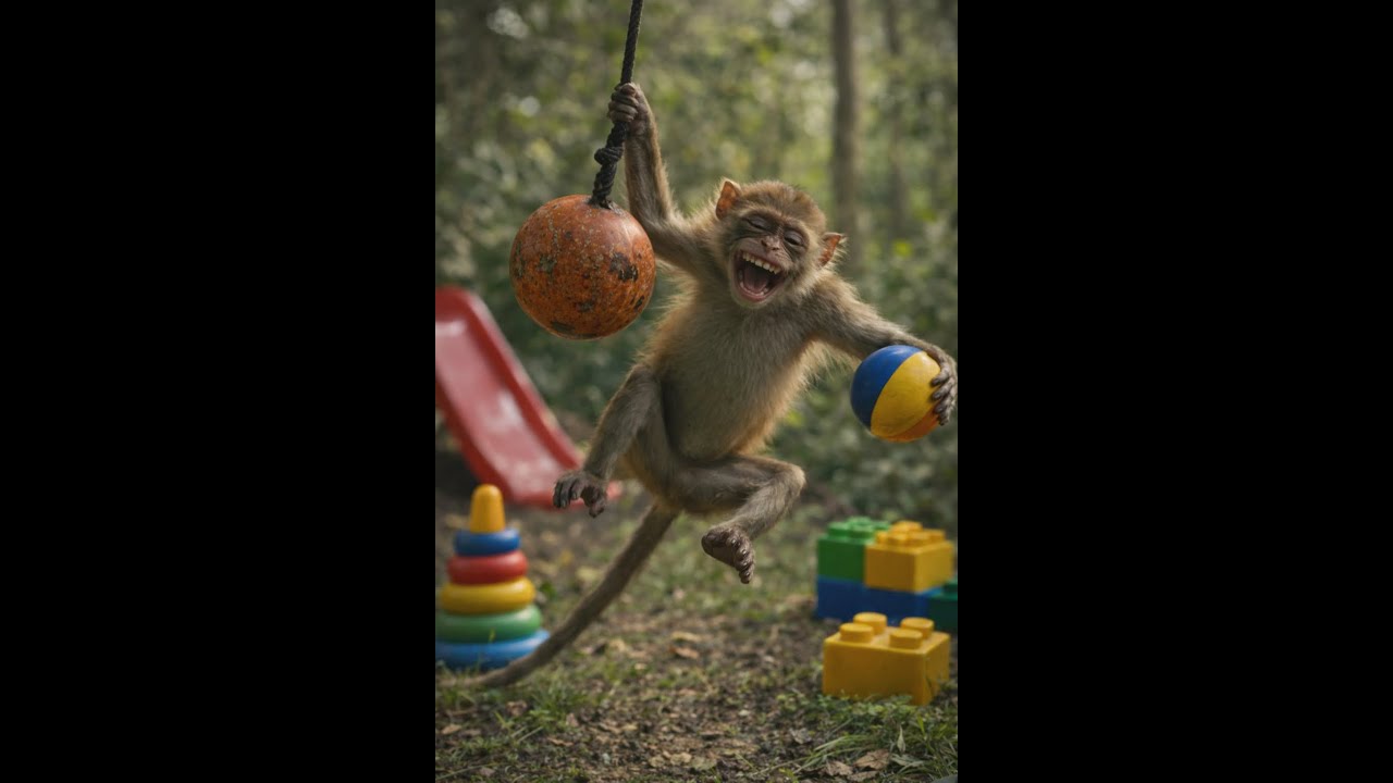 Cute Monkey Story for Kids || Meena Bakshi