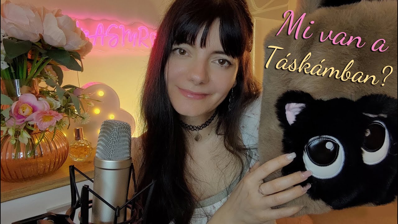 Mi van a👜TÁSKÁMBAN tavasszal? 🌺🌼 #asmr #magyarasmr #mivanatáskámban #whatisinmybag