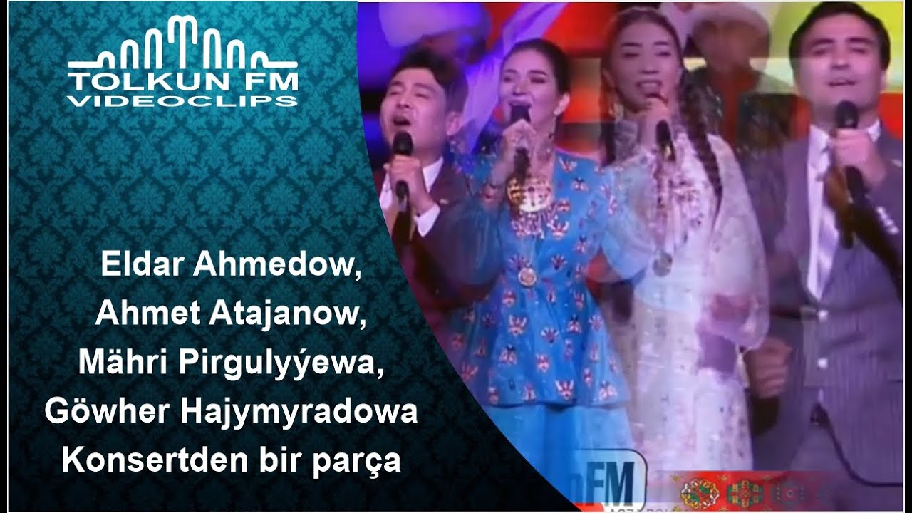 Eldar Ahmedow, Ahmet Atajanow, Mähri Pirgulyýewa, Göwher Hajymyradowa - Konsertden bir parça