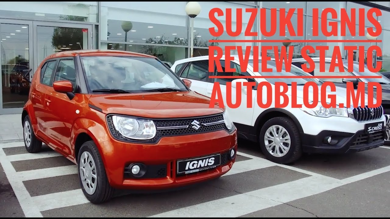 Suzuki Ignis - Prezentare statică AutoBlog.MD