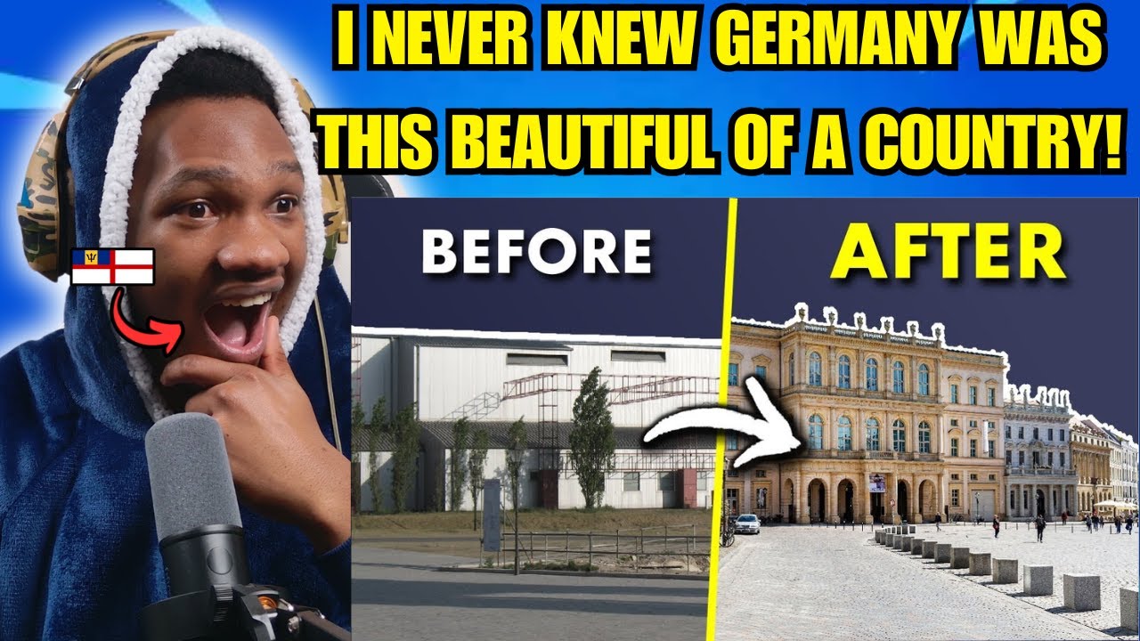 British caribbean guy react to They Rebuilt Germany's Versailles And It's GLORIOUS germany reaction