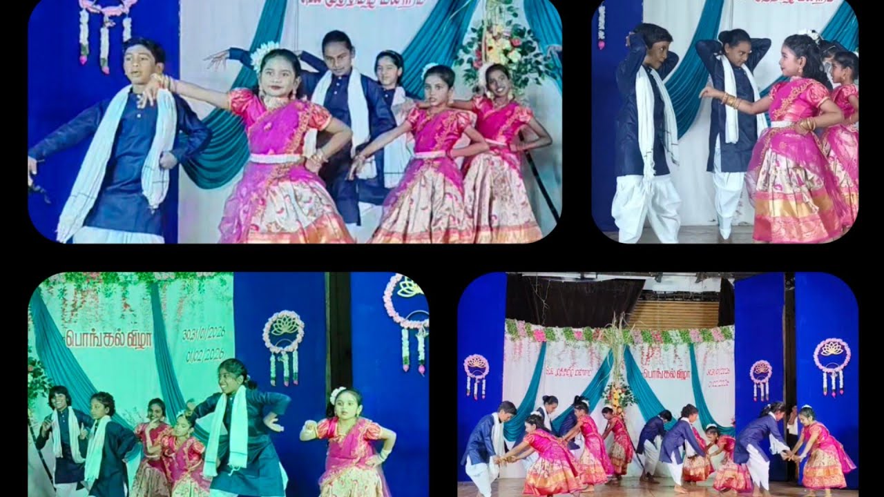 BHEL Muthtamizh Mandram @kidzzzworld25 #Pongal Festival#kids performance #pongal #trending  