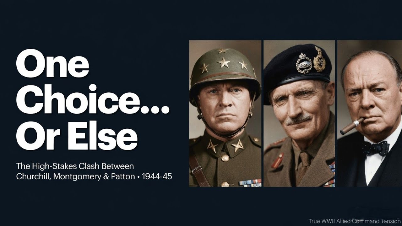 10,000 Lives for One City? Churchill’s Scathing Review of Montgomery
