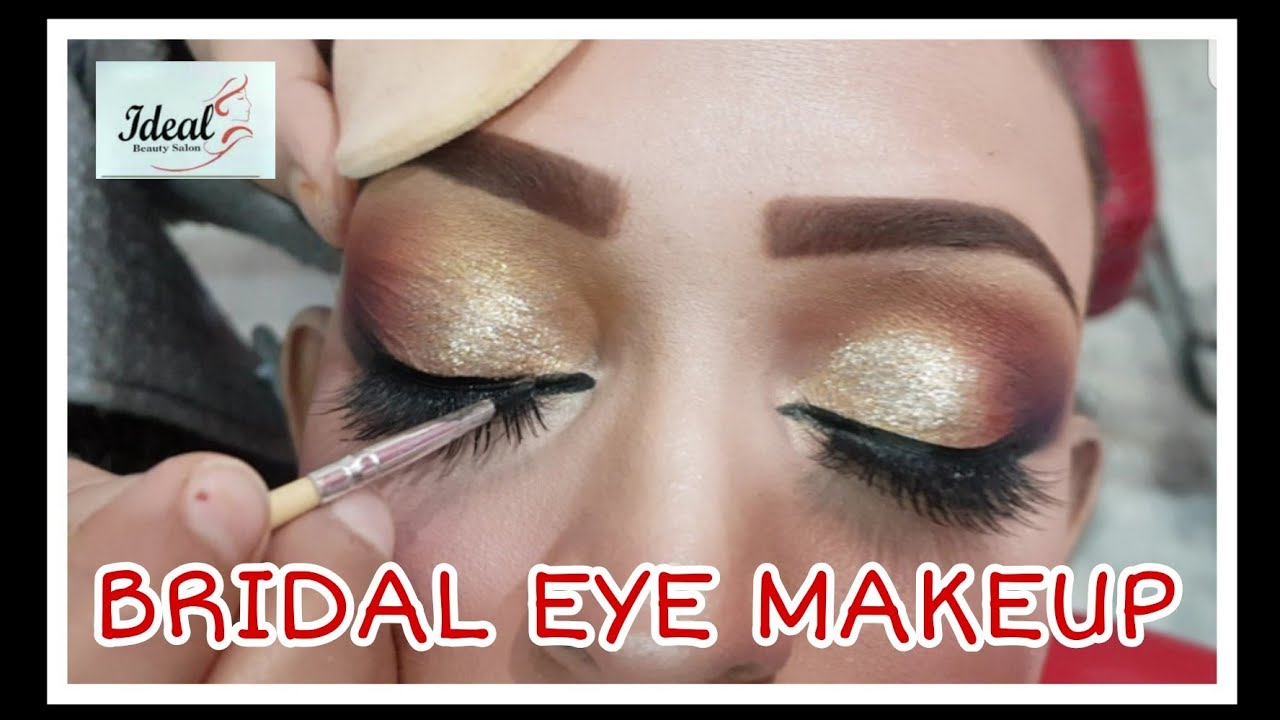 Bridal eye makeup | tutorial by kiranshakir | KIRAN SHAKIR