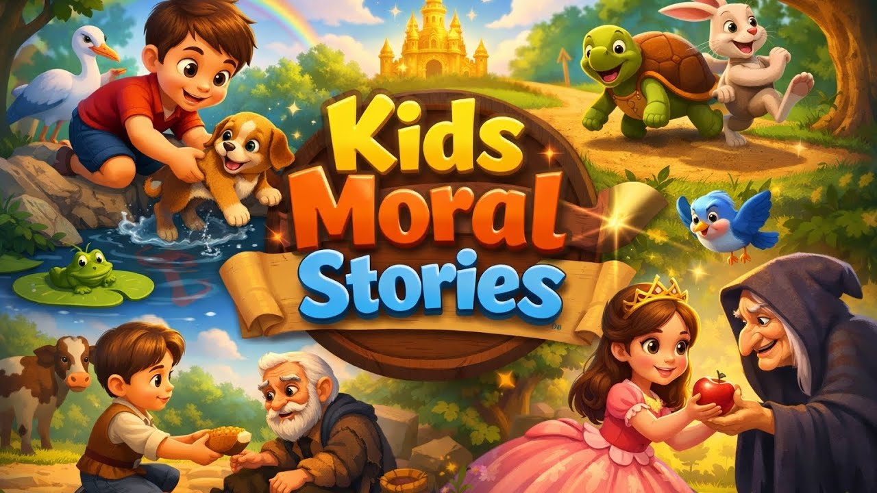 Kids Moral Story | Fun Learning Story for Kids  #MoralStoriesForKids#Learning#ShortStories
