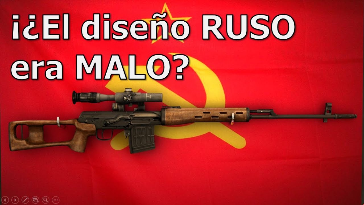 ¿Es MALO el fusil de francotirador ruso DRAGUNOV?