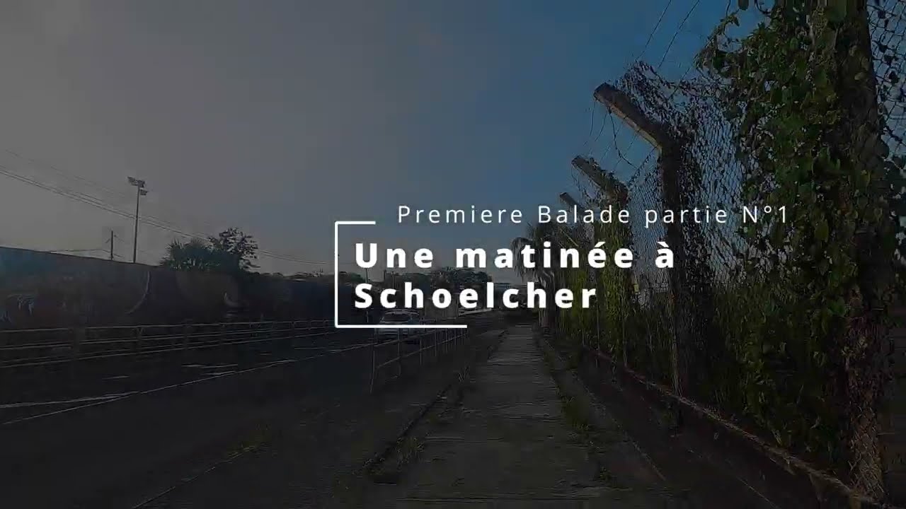 Premi&egrave;re balade &agrave; Schoelcher (... Martinique)