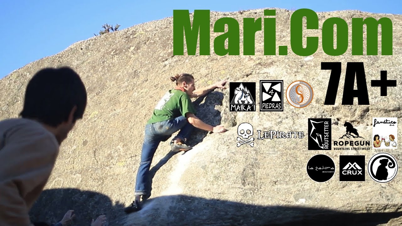 Mari.com 7A+ | Santa Gadea Boulder | Sector Mordor