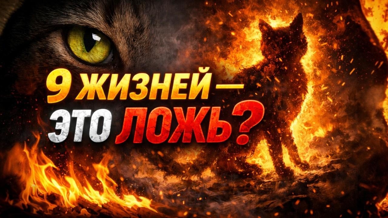 Почему говорят, что у кошек 9 жизней? | История и факты.