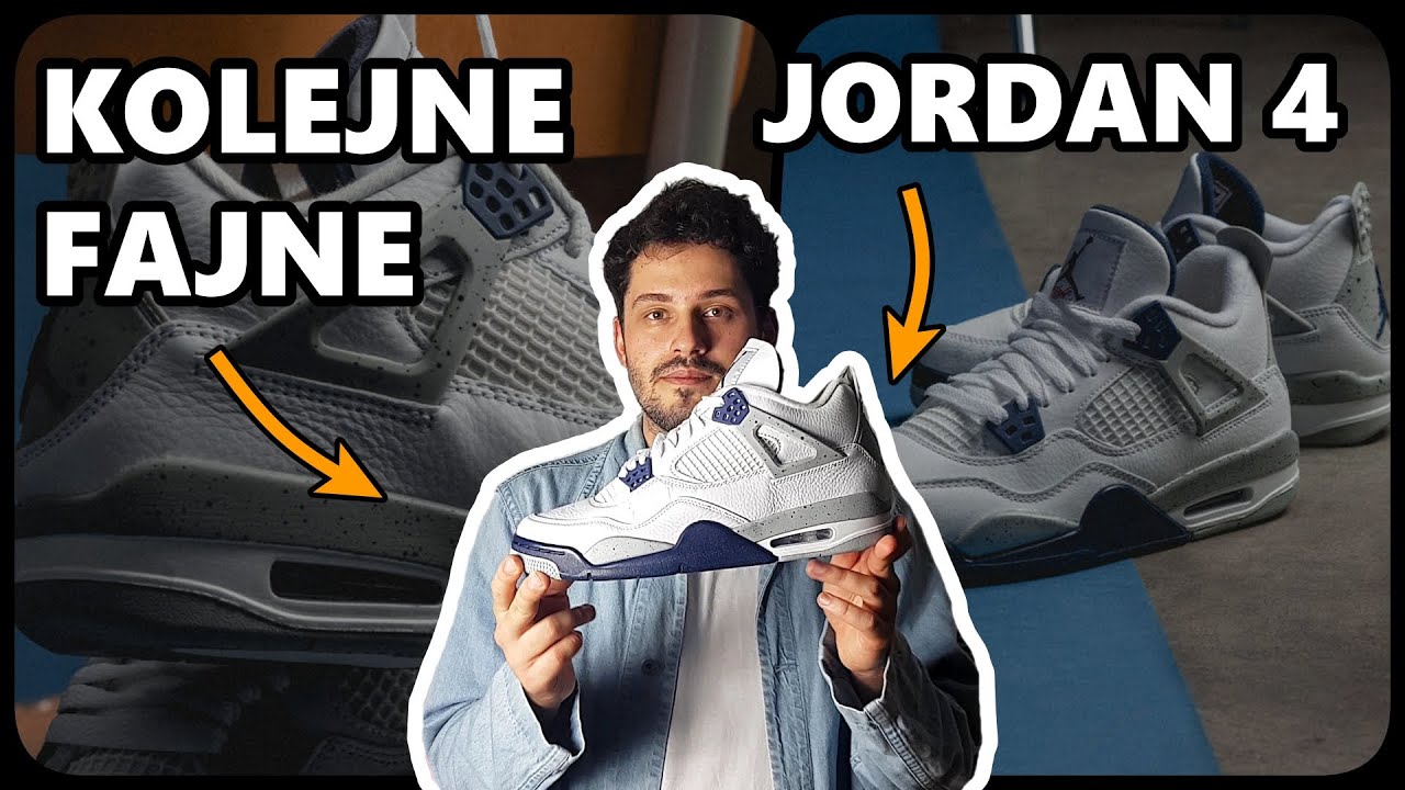 KOLEJNE DOBRE JORDAN 4! Jordan 4 Midnight Navy