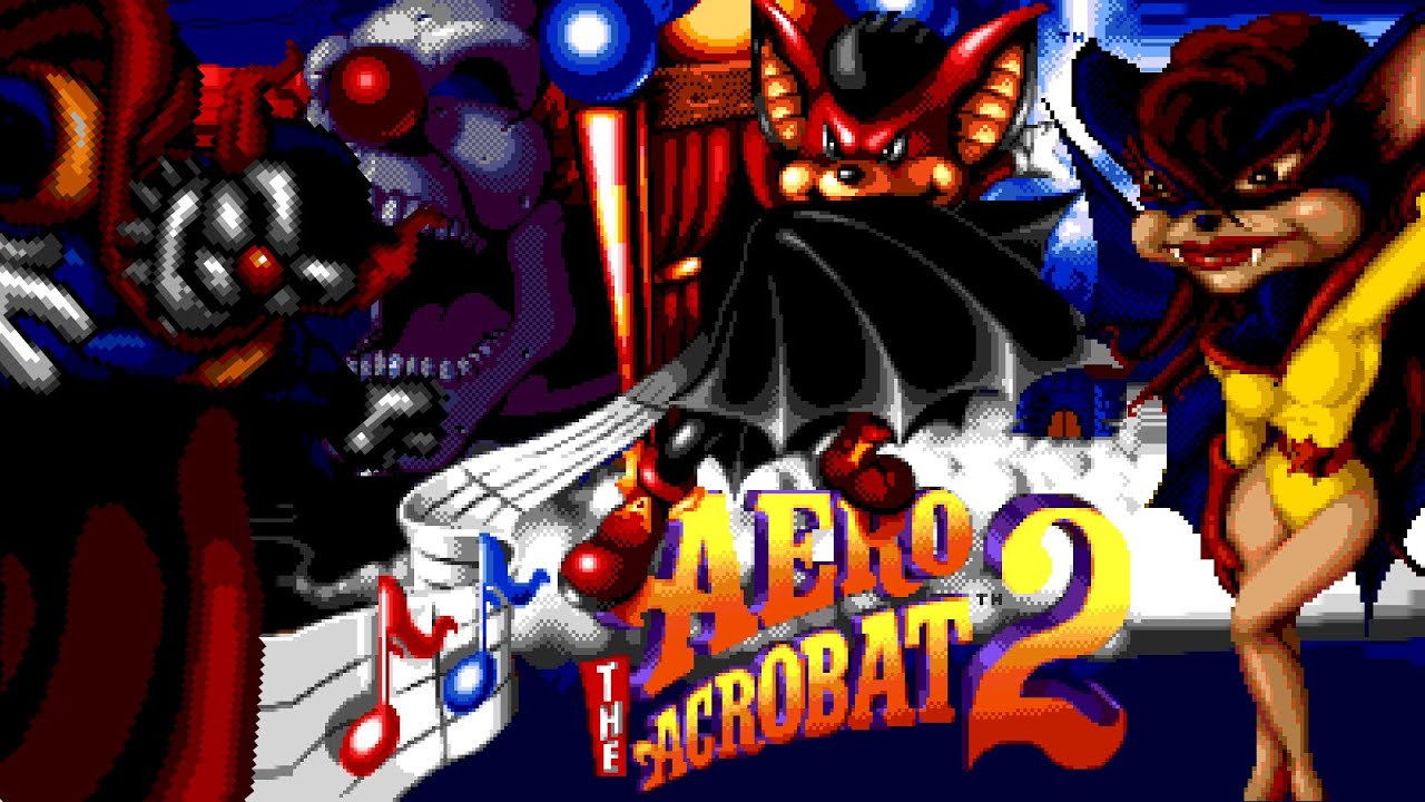 [Rus] Aero the Acro-Bat 2 - Прохождение (Sega Genesis) [1080p60][EPX+]