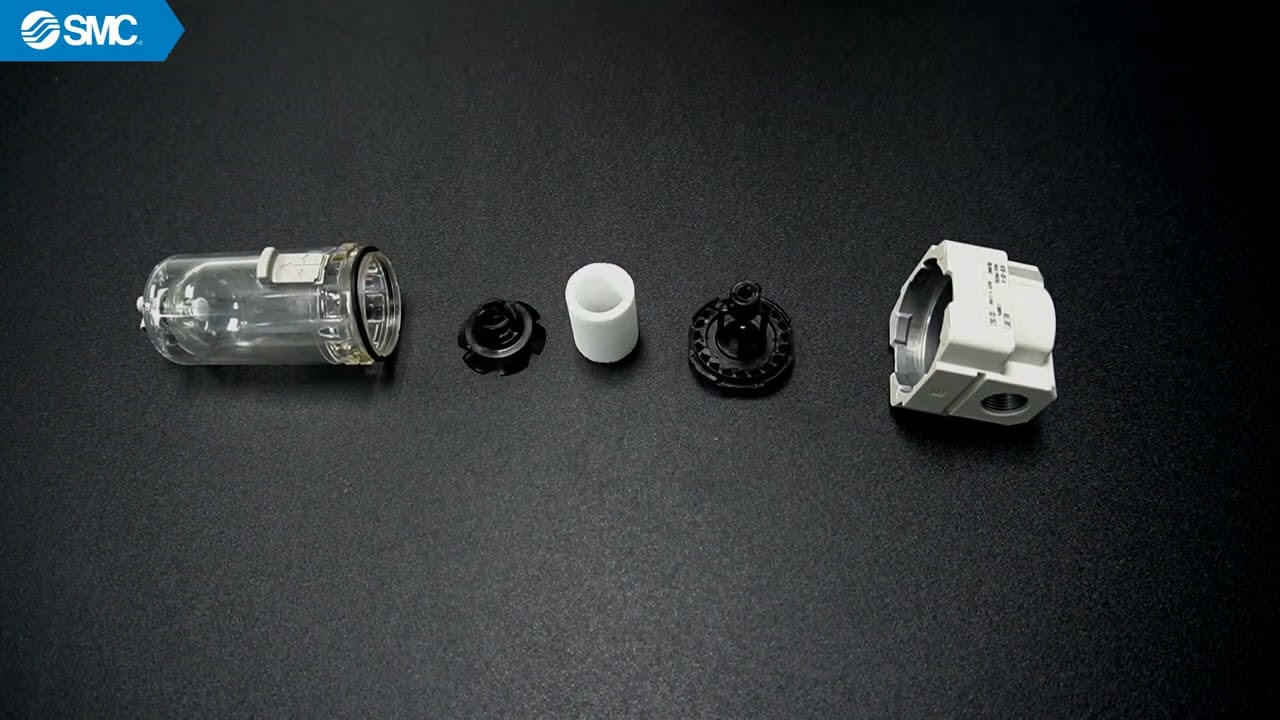Hướng dẫn tháo lắp bộ lọc khí nén SMC