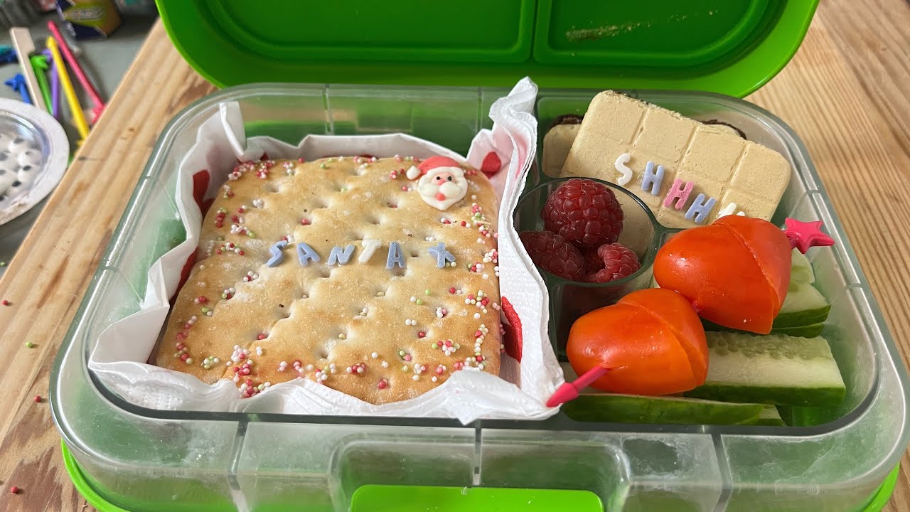 Letter to SANTA Christmas Lunch box idea | Lunchbox World