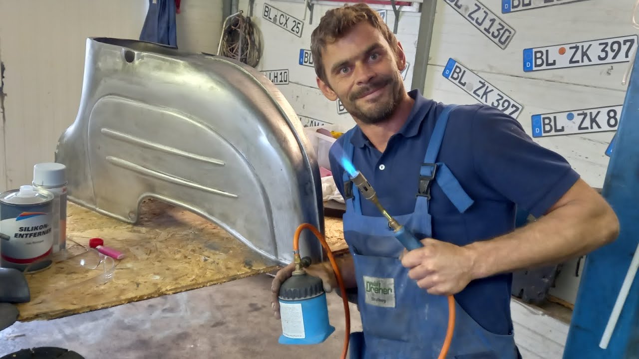 Simson Schwalbe Karosserie blech arbeit(Homemade verzinken)SUBSCRIBE