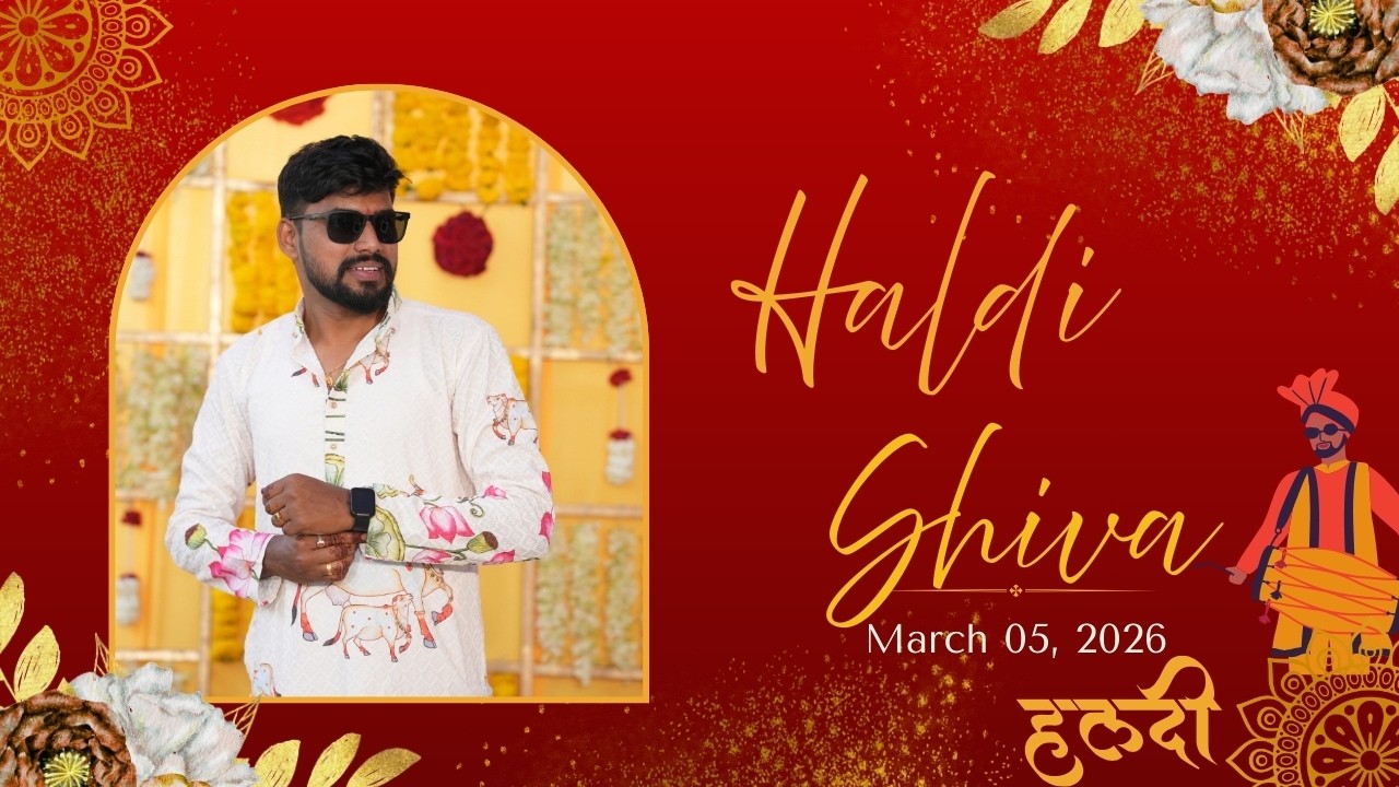 Groom Haldi 4K Cinematic Highlights video || Shiva Kumar || SS Photography || Sircilla 9966533403 ||