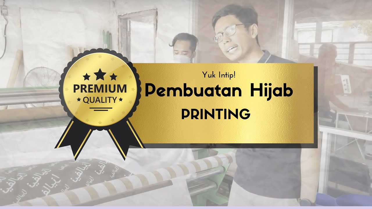 Proses Jasa Print Kain & Hijab #jasaprinthijab #jasaprintkain