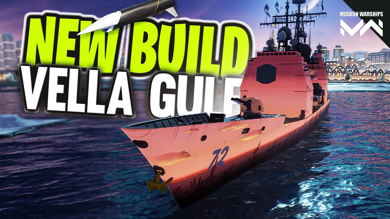 Uss Vella Gulf Build Terbaik dan Terbaru Auto Gendong Tim Beban || Modern Warships