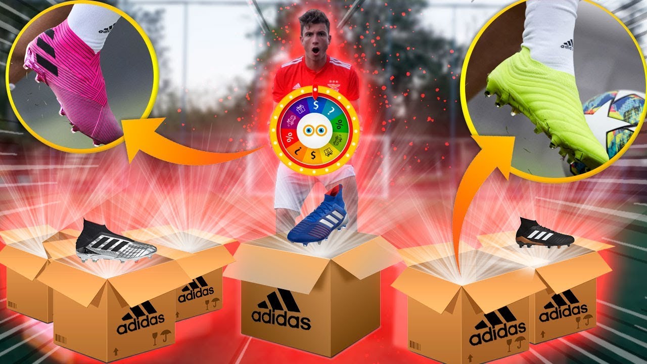 FUTEBOL COM ROLETA VALENDO CAIXAS DA ADIDAS OU CASTIGOS!!