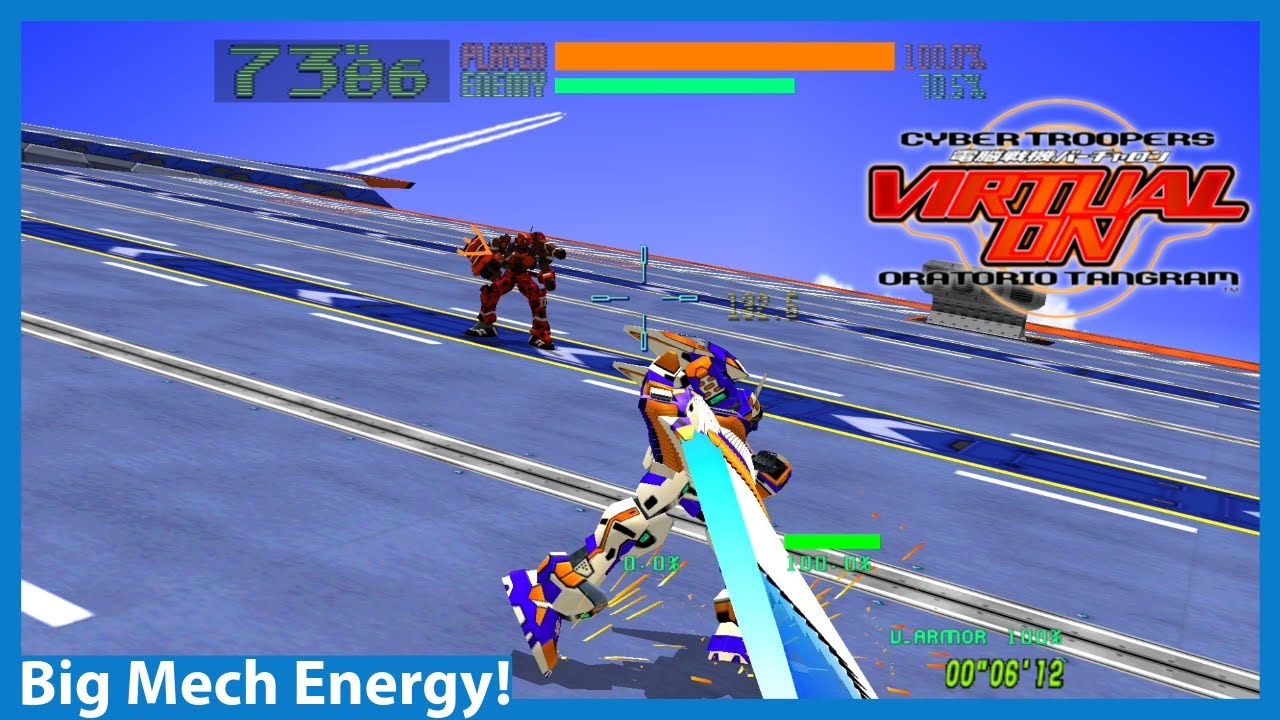 Big Mech Energy! Virtual On: Oratorio Tangram! The Model 3 Game that went to Dreamcast