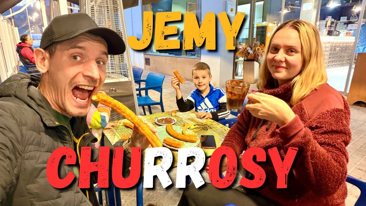 Jemy PIERWSZE CHURROSY i zabieramy was na Hiszpański CMENTARZ!!