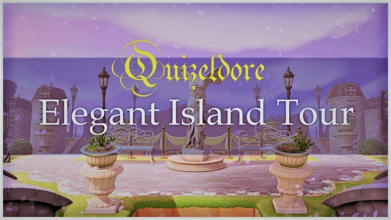 ACNH Elegant Island Tour | Galaxy/Mermaid/Cherry Blossoms/Antique | Animal Crossing: New Horizons