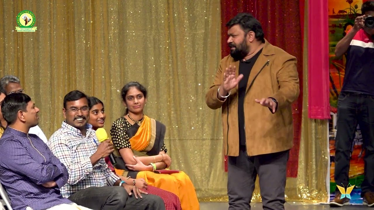 Pongal Vizha 2023 | Neeya Naana | Gopinath | TSGW | Tamil Sangam | Washington | USA