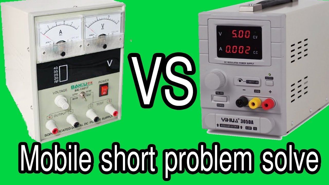 Any mobile short solution | repair full short mobile |  YIHUA 305DA Linear Power Supply