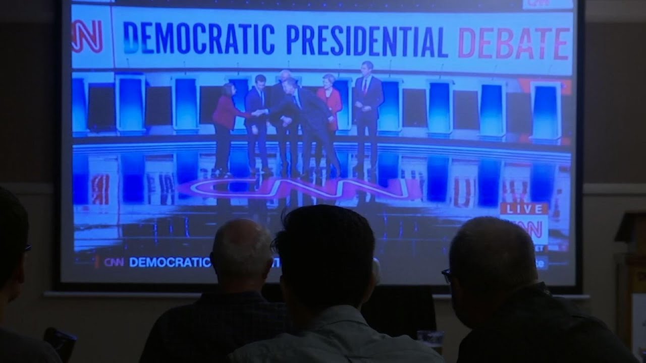 Voters voice views after Democratic watch parties