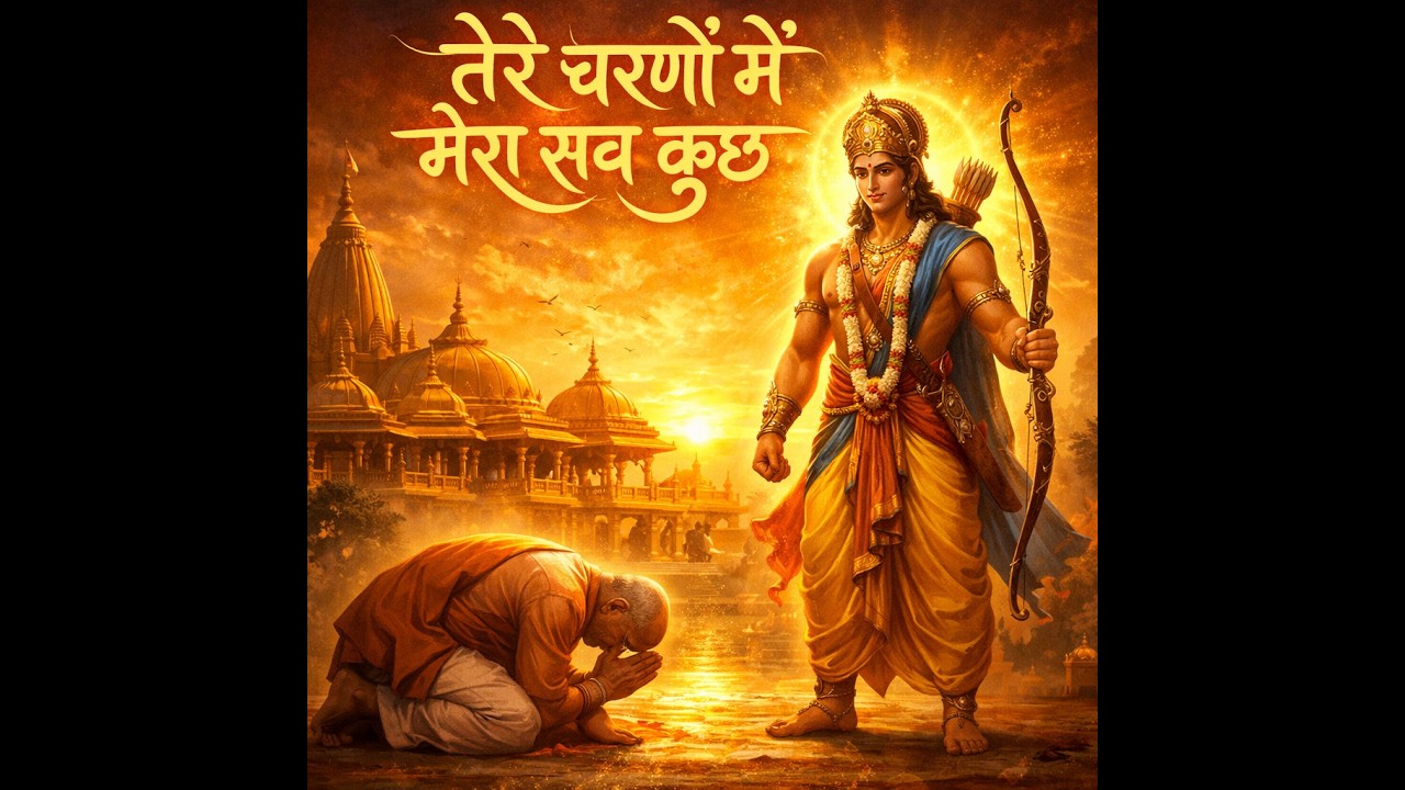 🙏 Ram Naam Ras Barse Re | Powerful Shri Ram Bhajan | Ram Naam Kirtan | Peaceful Devotional Music