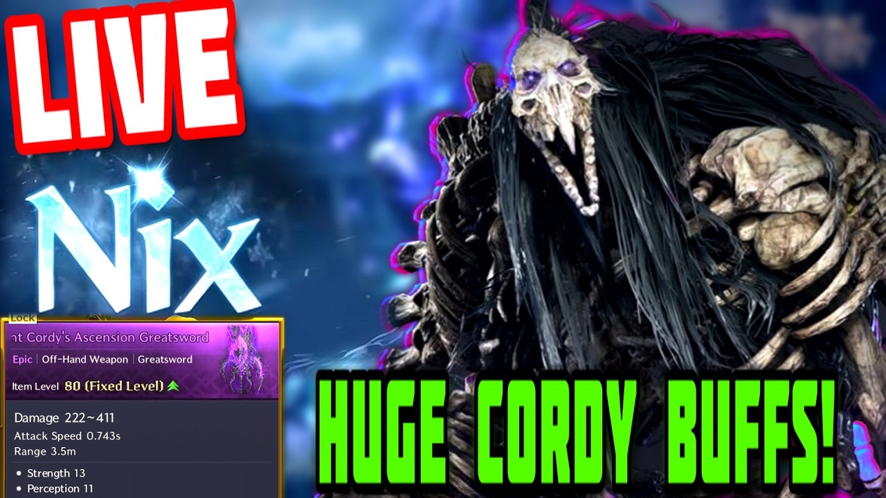 CORDY BUFFS! NEW PATCH!