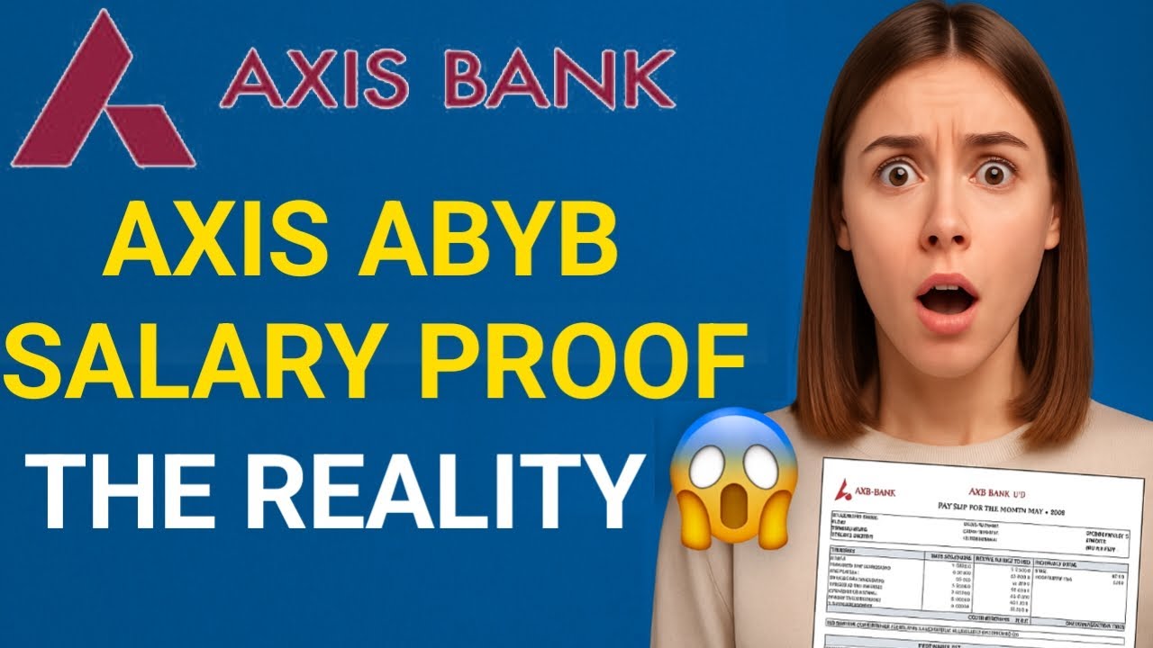 Axis Bank ABYB Salary Slip 2025 🔥 | Real Payslip Revealed! | Full Salary Breakdown