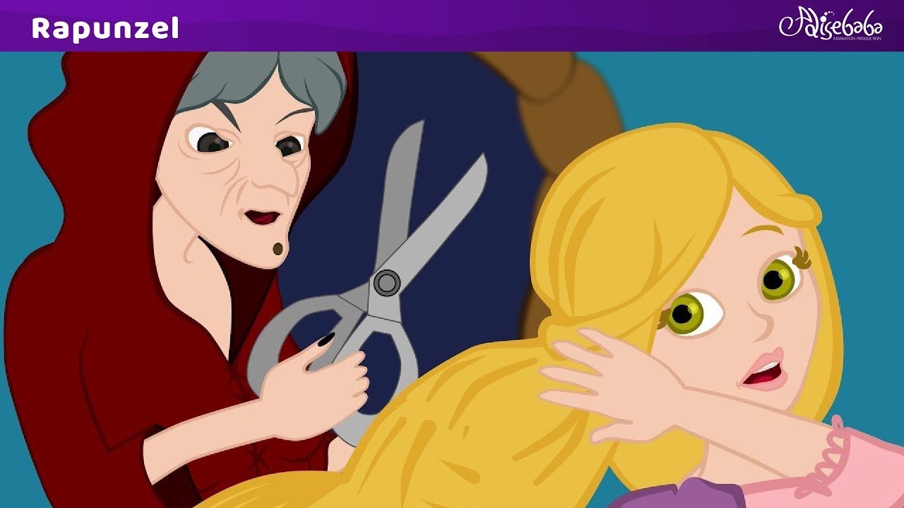 Raperonzolo (Rapunzel) Storie per bambini - Cartoni animati - Fiabe e Favole per Bambini - Canzone