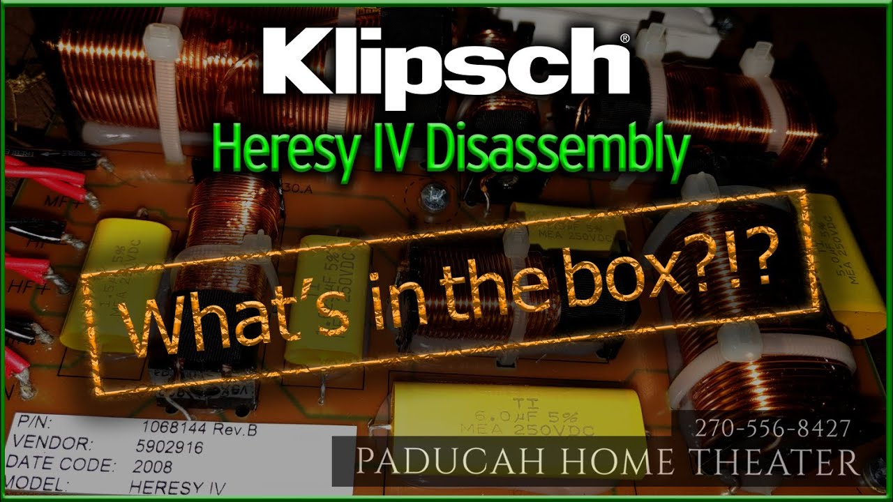 Что в коробке!?!?!?! - Разборка Klipsch Heresy IV