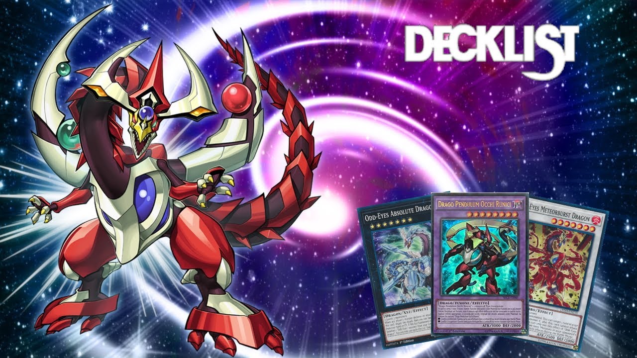Deck List di Yu-Gi-Oh! - Dragon Pendulum Occhi Diversi
