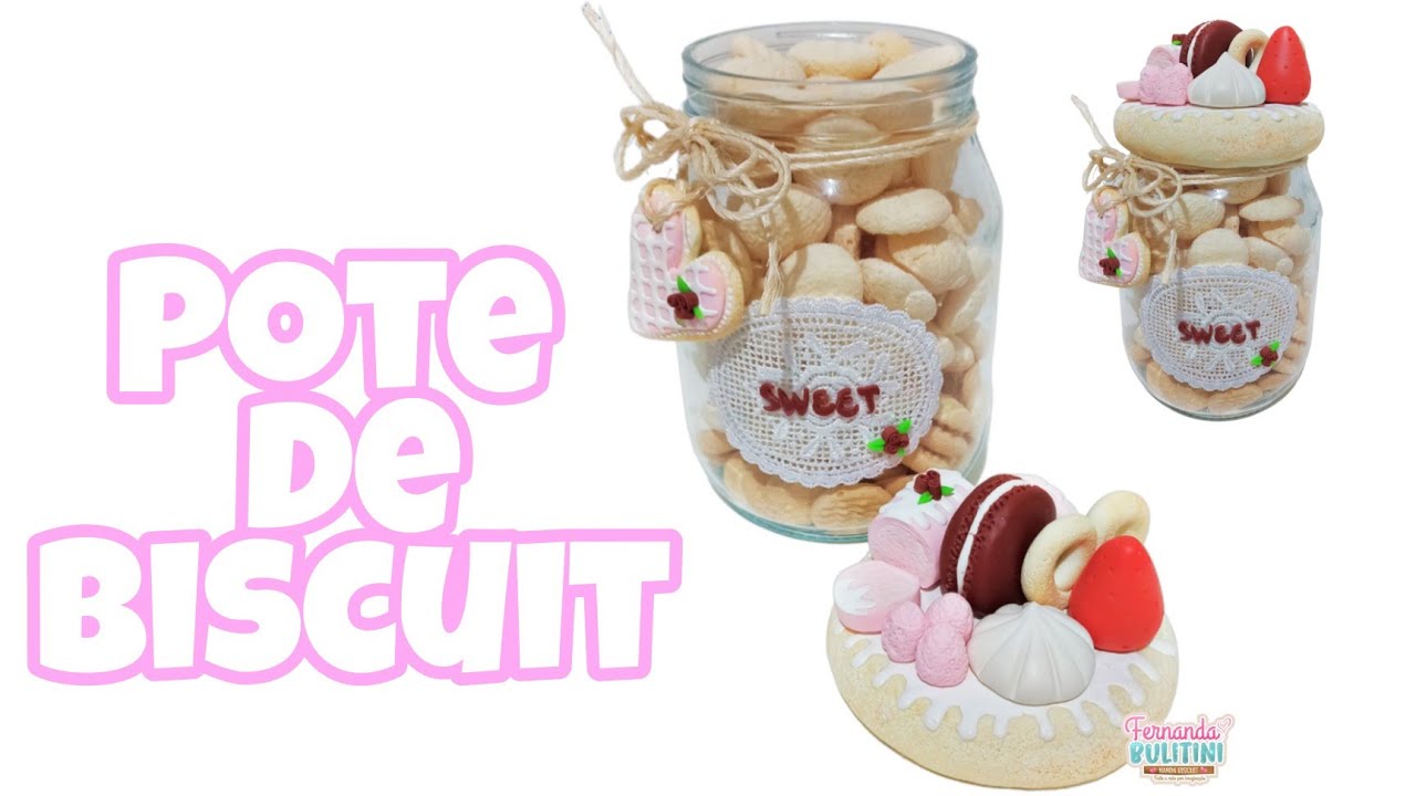 POTE DE BISCUIT 🍓🌸