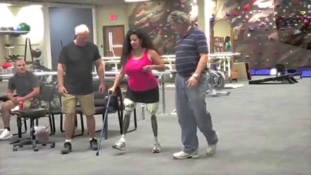 Hilary Walking Tall... One Step at a Time
