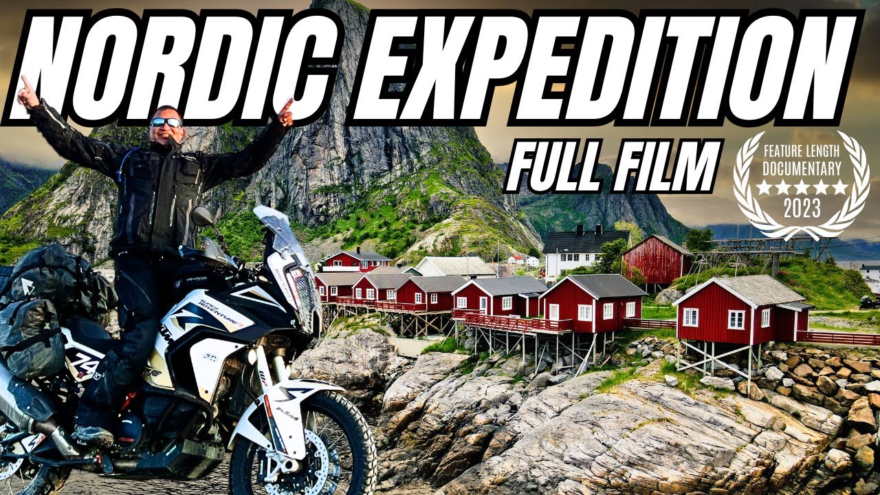 18-DAY MOTORCYCLE JOURNEY TO FINLAND & NORWAY // TET Finland, Nordkapp, Lofoten