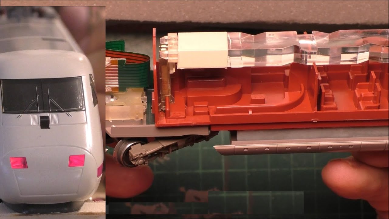 M&auml;rklin ICE 3371, Wagen 4171 Beleuchtung erneuern.