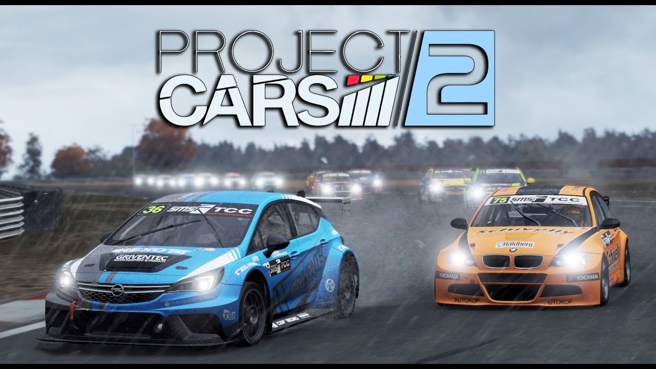 Project CARS 2 WIP | Autumn Sunset Thunderstorm Night | Touring Car Race @ Zolder