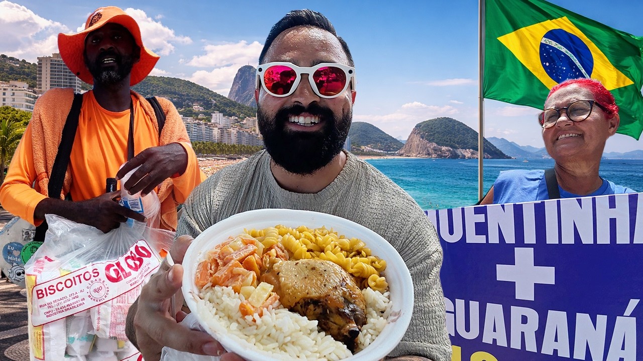 Рай уличной еды в Бразилии 🇧🇷