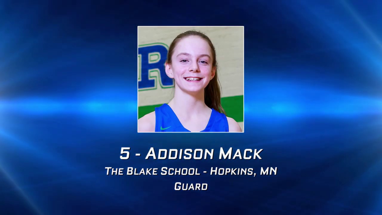 Highlights: Addi Mack (7th Grade Year) - The Blake School
