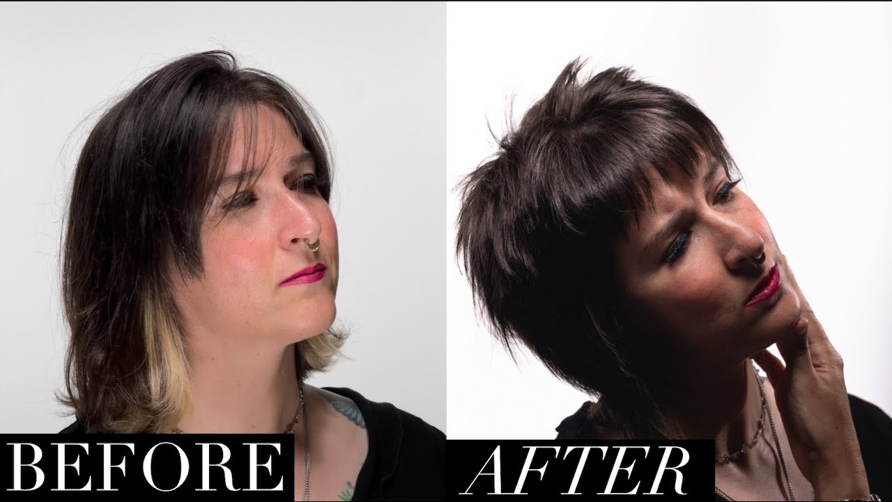 Joan Jett Scene haircut style and photo shoot