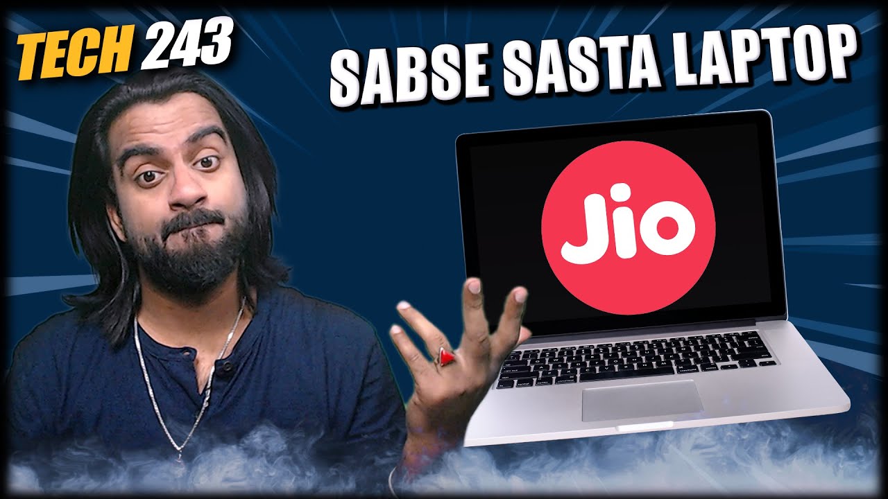 Reliance Jio ka Jiobook Sabse Sasta Laptop with JioOS || Tech 243